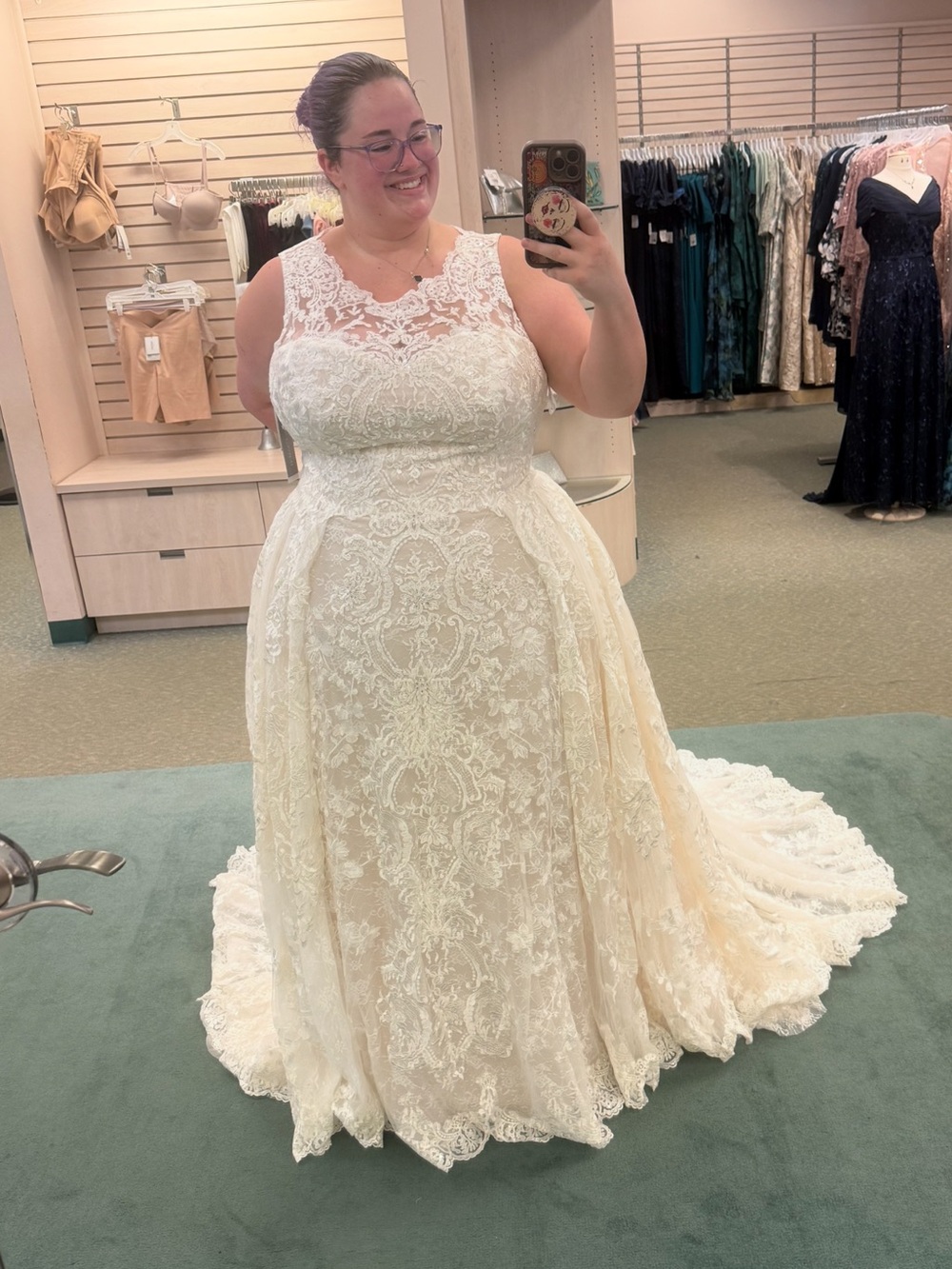 Plus Size wedding Gown